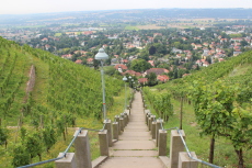Spitzhaustreppe mit Talblick Spitzhaustreppe mit Talblick, Radebeul